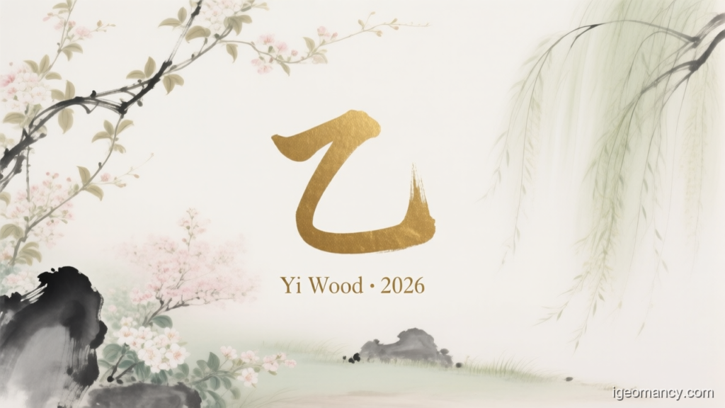 Yi Wood · 2026 — Yi Yin Wood Day Master Annual BaZi Forecast 2026 | iGeomancy Singapore