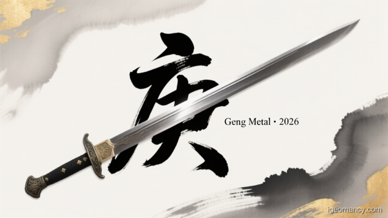 Geng Yang Metal Day Master Annual BaZi Forecast 2026 | iGeomancy Singapore