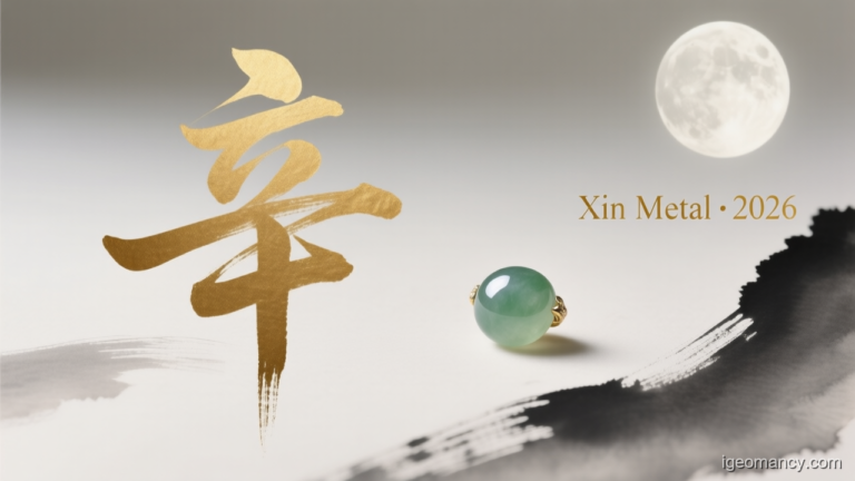 Xin Yin Metal Day Master Annual BaZi Forecast 2026 | iGeomancy Singapore
