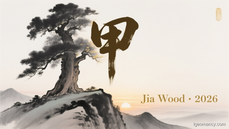 Jia Yang Wood Day Master BaZi Forecast: July 6, 2026 — 辛巳 Metal Snake Day | iGeomancy