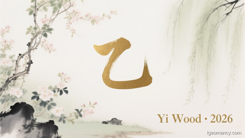 Yi Wood · 2026 — Yi Yin Wood Day Master BaZi Forecast: July 6, 2026 — 辛巳 Metal Snake Day | iGeomancy