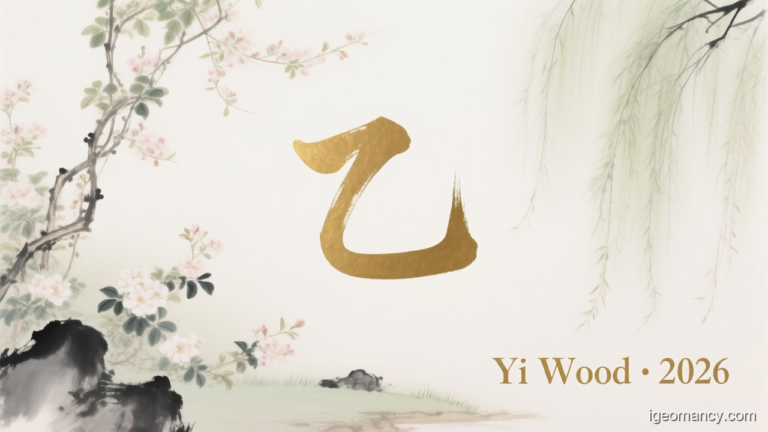 Yi Yin Wood Day Master BaZi Forecast: July 6, 2026 — 辛巳 Metal Snake Day | iGeomancy