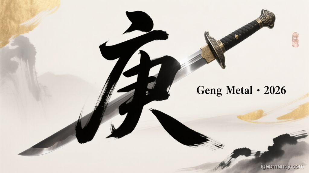 Geng Metal · 2026 — Geng Yang Metal Day Master BaZi Forecast: July 6, 2026 — 辛巳 Metal Snake Day | iGeomancy