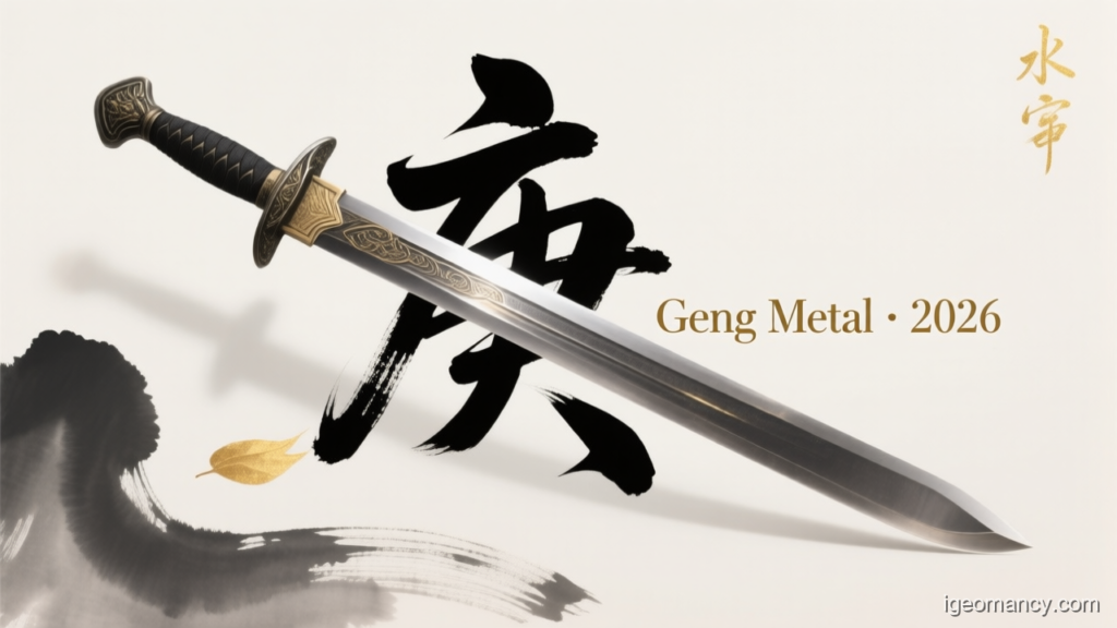 Geng Metal · 2026 — Geng Yang Metal Day Master BaZi Forecast: July 8, 2026 — 癸未 Water Goat Day | iGeomancy
