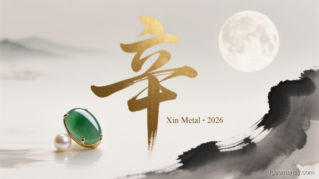 Xin Metal · 2026 — Xin Yin Metal Day Master BaZi Forecast: July 8, 2026 — 癸未 Water Goat Day | iGeomancy
