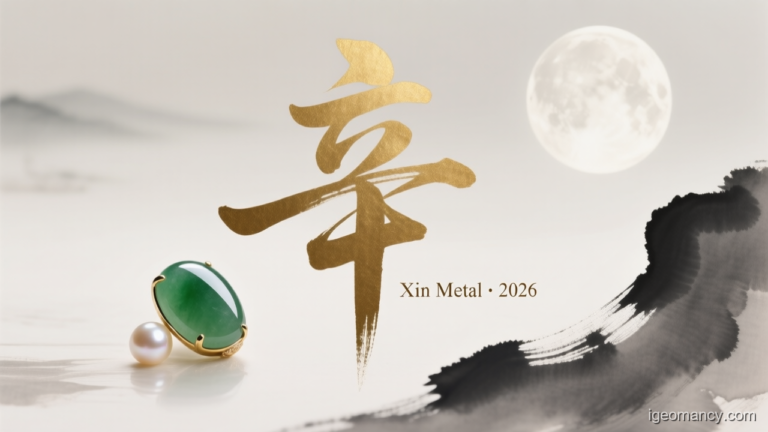 Xin Yin Metal Day Master BaZi Forecast: July 8, 2026 — 癸未 Water Goat Day | iGeomancy