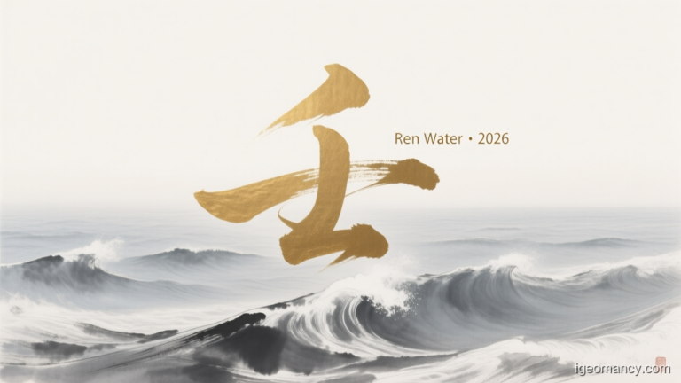 Ren Yang Water Day Master BaZi Forecast: July 8, 2026 — 癸未 (Water Goat) Day | iGeomancy