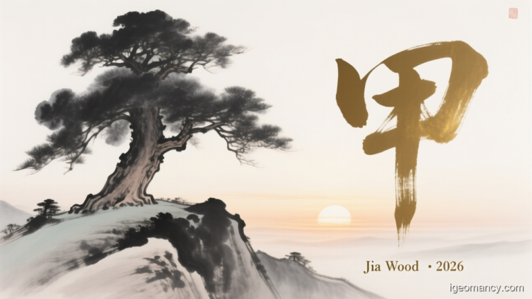 Jia Yang Wood Day Master BaZi Forecast: July 16, 2026 — 辛卯 Metal Rabbit Day | iGeomancy