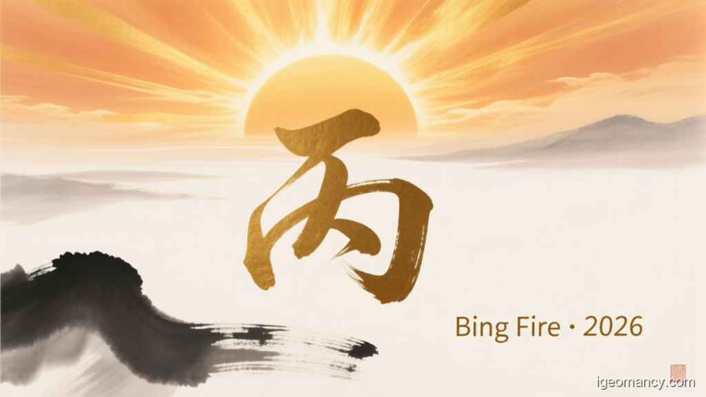 Bing Fire · 2026 — Bing Yang Fire Day Master BaZi Forecast: July 16, 2026 — 辛卯 Metal Rabbit Day | iGeomancy