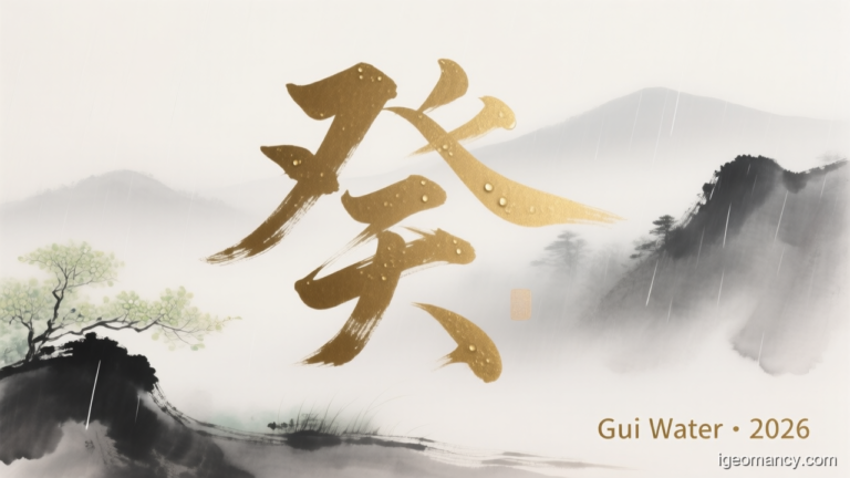 Gui Yin Water Day Master BaZi Forecast: July 16, 2026 — 辛卯 Metal Rabbit Day | iGeomancy