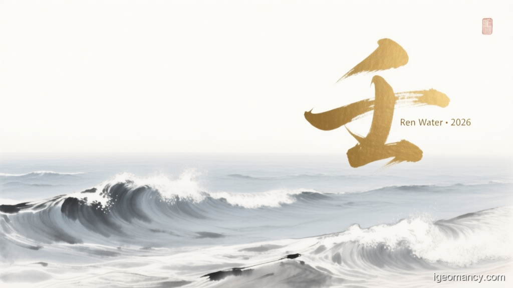 Ren Water · 2026 — Ren Yang Water Day Master BaZi Forecast: July 18, 2026 — 癸巳 (Water Snake) Day | iGeomancy