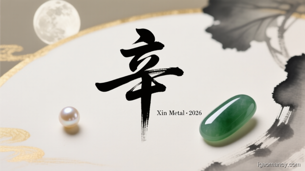 Xin Metal · 2026 — Xin Yin Metal Day Master BaZi Forecast: July 25, 2026 — 庚子 Metal Rat Day | iGeomancy