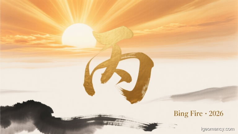 Bing Yang Fire Day Master BaZi Forecast: July 26, 2026 — 辛丑 Metal Ox Day | iGeomancy