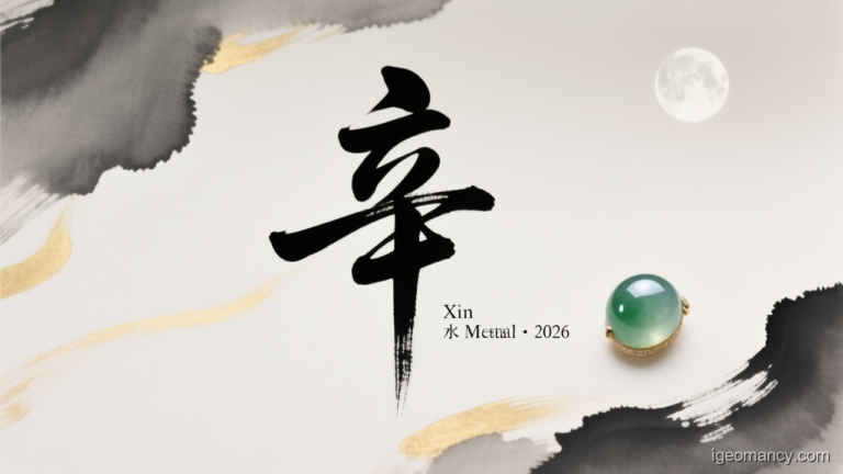 Xin Yin Metal Day Master BaZi Forecast: July 26, 2026 — 辛丑 Metal Ox Day | iGeomancy