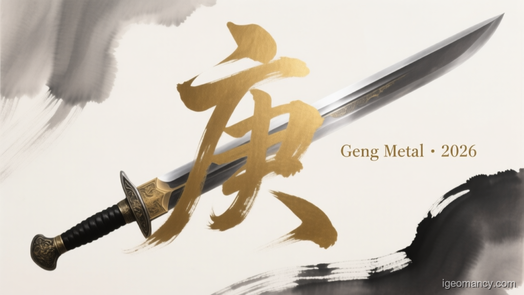 Geng Metal · 2026 — Geng Yang Metal Day Master BaZi Forecast: July 27, 2026 — 壬寅 Water Tiger Day | iGeomancy
