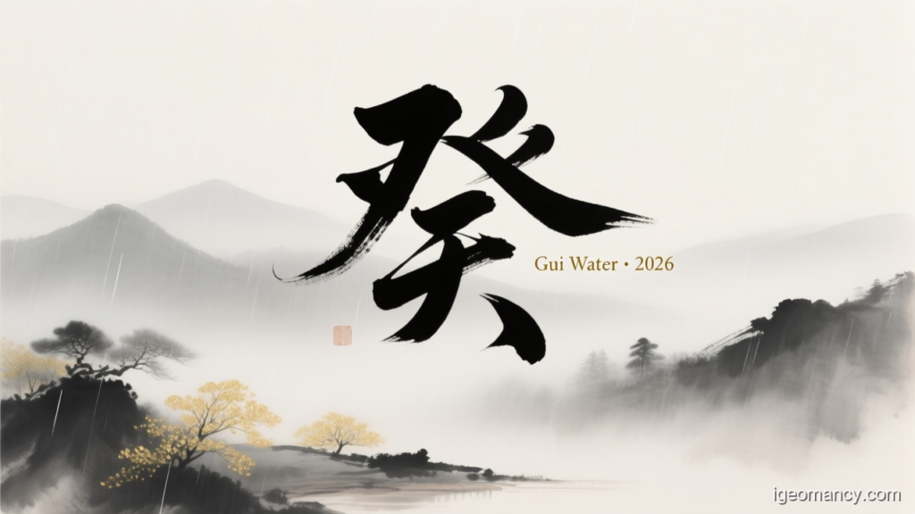 Gui Water · 2026 — Gui Yin Water Day Master BaZi Forecast: July 27, 2026 — 壬寅 Water Tiger Day | iGeomancy
