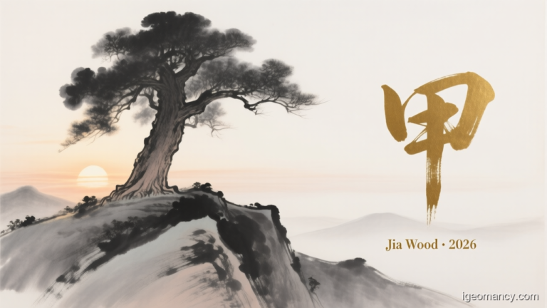 Jia Yang Wood Day Master BaZi Forecast: July 28, 2026 — 癸卯 Water Rabbit Day | iGeomancy
