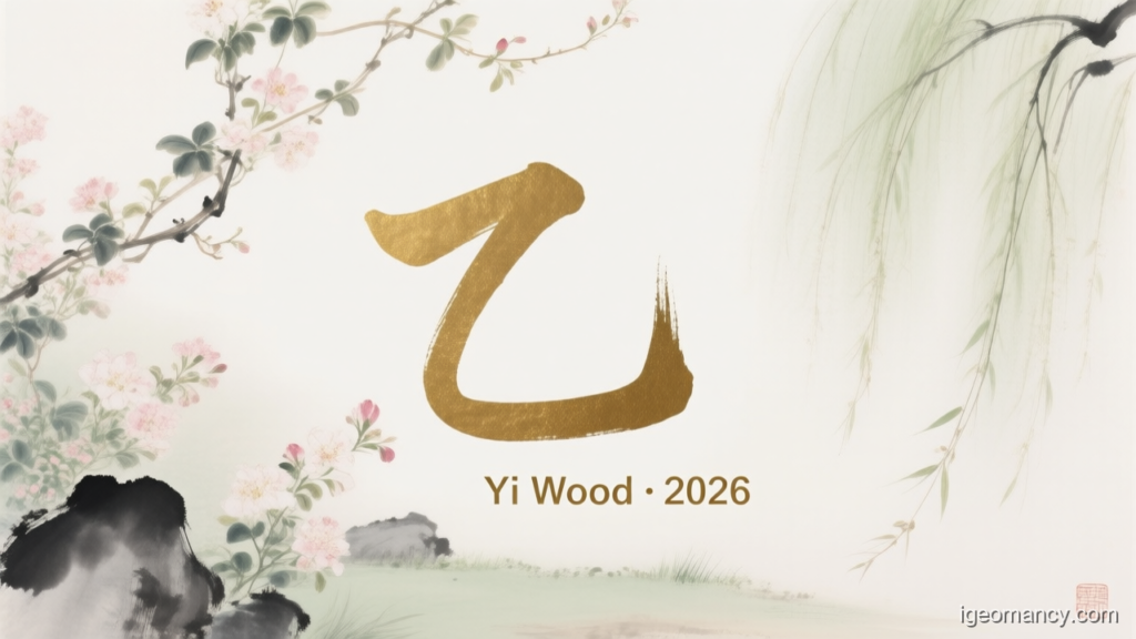 Yi Wood · 2026 — Yi Yin Wood Day Master BaZi Forecast: July 28, 2026 — 癸卯 (Water Rabbit) Day | iGeomancy