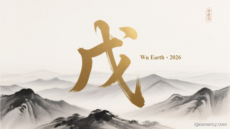 Wu Yang Earth Day Master BaZi Forecast: July 28, 2026 — 癸卯 Water Rabbit Day | iGeomancy