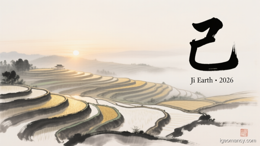 Ji Earth · 2026 — Ji Yin Earth Day Master BaZi Forecast: July 28, 2026 — 癸卯 Water Rabbit Day | iGeomancy