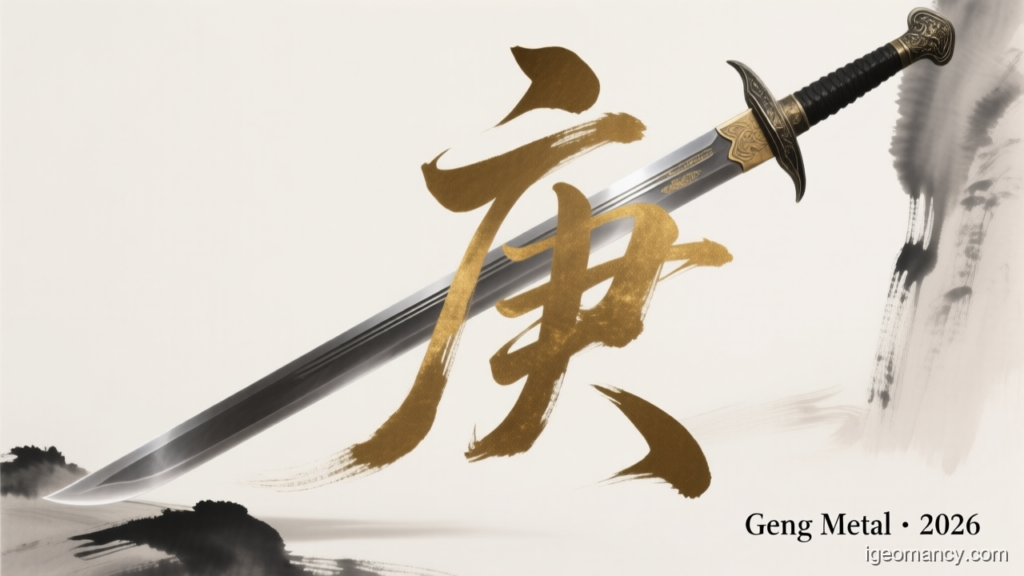 Geng Metal · 2026 — Geng Yang Metal Day Master BaZi Forecast: July 28, 2026 — 癸卯 Water Rabbit Day | iGeomancy