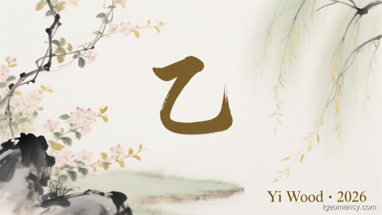 Yi Yin Wood Day Master BaZi Forecast: July 30, 2026 — 乙巳 Wood Snake Day | iGeomancy