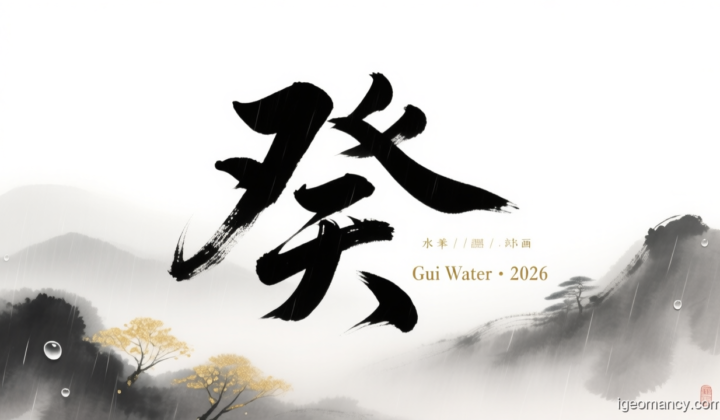 Gui Yin Water Day Master BaZi Forecast: July 30, 2026 — 乙巳 (Wood Snake) Day | iGeomancy