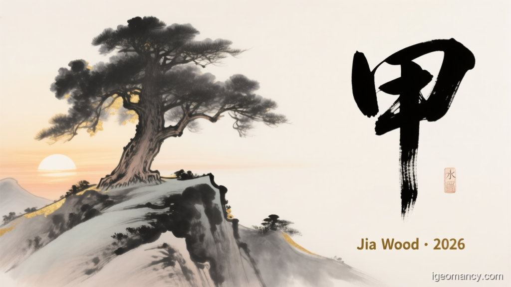 Jia Wood · 2026 — Jia Yang Wood Day Master BaZi Monthly Forecast: July 2026 — 甲午 Wood Horse Month | iGeomancy