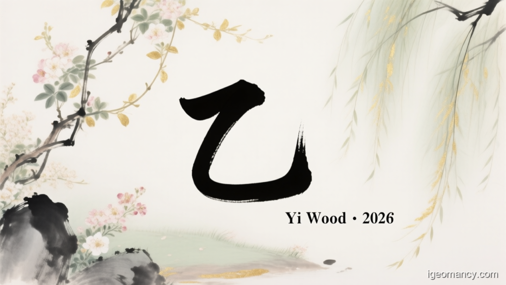 Yi Wood · 2026 — Yi Yin Wood Day Master BaZi Monthly Forecast: July 2026 — 甲午 Wood Horse Month | iGeomancy