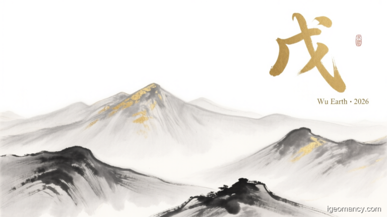 Wu Yang Earth Day Master BaZi Monthly Forecast: July 2026 — 甲午 Wood Horse Month | iGeomancy