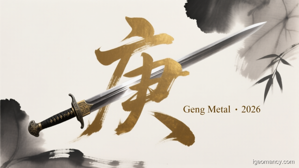 Geng Metal · 2026 — Geng Yang Metal Day Master BaZi Monthly Forecast: July 2026 — 甲午 Wood Horse Month | iGeomancy