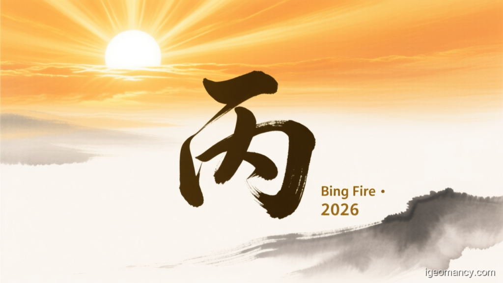 Bing Fire · 2026 — Bing Yang Fire Day Master BaZi Forecast: August 3, 2026 — 己酉 Earth Rooster Day | iGeomancy