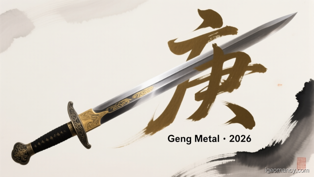 Geng Metal · 2026 — Geng Yang Metal Day Master BaZi Forecast: August 3, 2026 — 己酉 Earth Rooster Day | iGeomancy