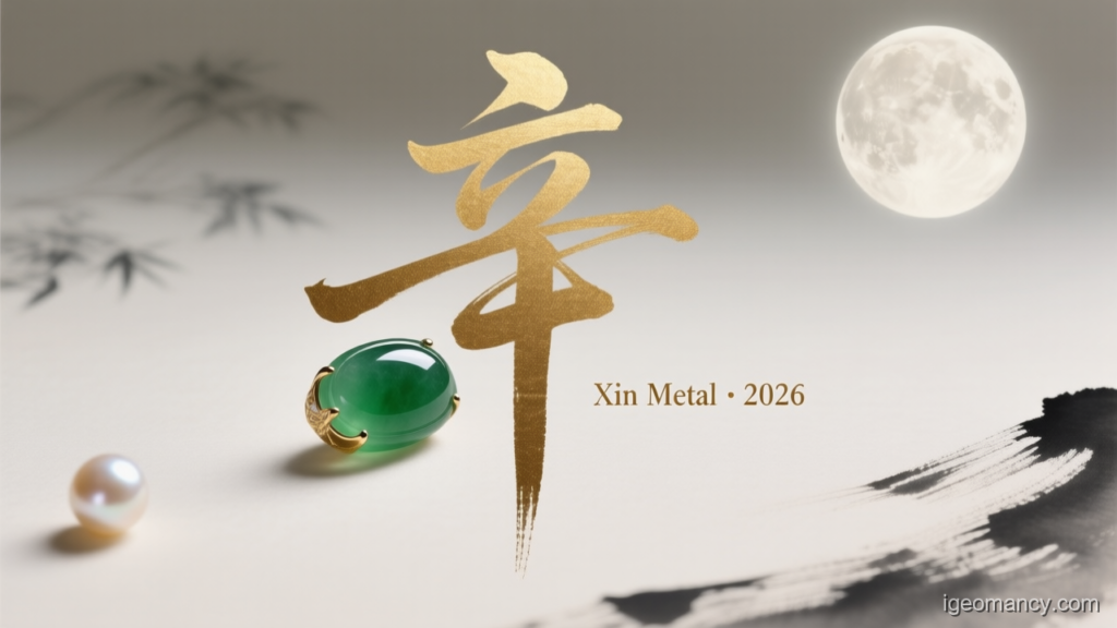 Xin Metal · 2026 — Xin Yin Metal Day Master BaZi Forecast: August 3, 2026 — 己酉 Earth Rooster Day | iGeomancy