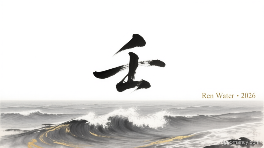 Ren Water · 2026 — Ren Yang Water Day Master BaZi Forecast: August 3, 2026 — 己酉 Earth Rooster Day | iGeomancy