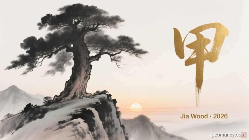 Jia Wood · 2026 — Jia Yang Wood Day Master BaZi Forecast: August 3, 2026 — 己酉 Earth Rooster Day | iGeomancy