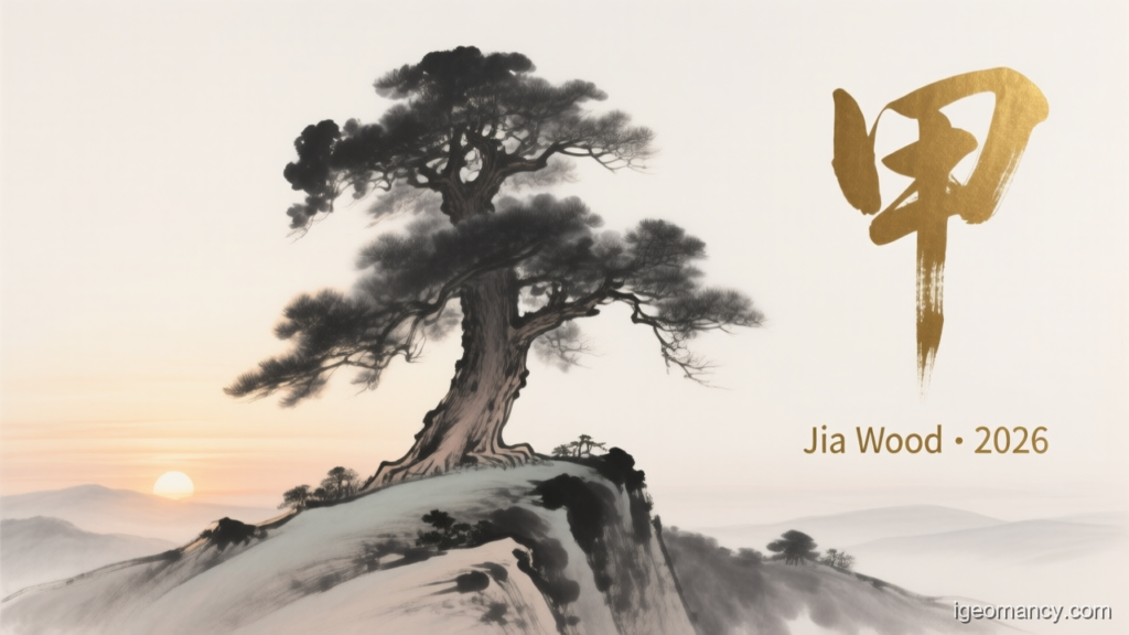 Jia Wood · 2026 — Jia Yang Wood Day Master BaZi Forecast: August 4, 2026 — 庚戌 Metal Dog Day | iGeomancy