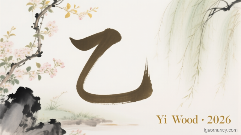 Yi Yin Wood Day Master BaZi Forecast: August 4, 2026 — 庚戌 Metal Dog Day | iGeomancy