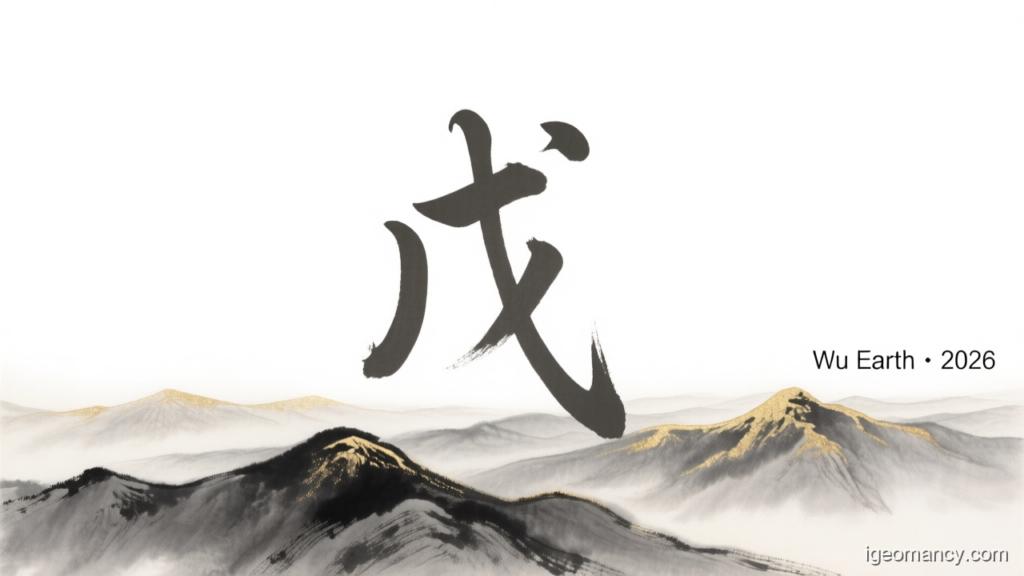 Wu Earth · 2026 — Wu Yang Earth Day Master BaZi Forecast: August 4, 2026 — 庚戌 Metal Dog Day | iGeomancy