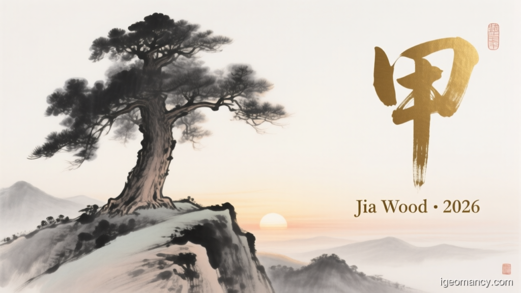 Jia Wood · 2026 — Jia Yang Wood Day Master BaZi Forecast: August 5, 2026 — 辛亥 Metal Pig Day | iGeomancy