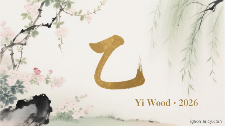 Yi Yin Wood Day Master BaZi Forecast: August 5, 2026 — 辛亥 Metal Pig Day | iGeomancy