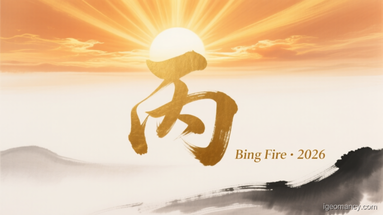 Bing Yang Fire Day Master BaZi Forecast: August 5, 2026 — 辛亥 Metal Pig Day | iGeomancy