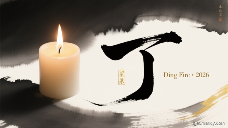 Ding Yin Fire Day Master BaZi Forecast: August 5, 2026 — 辛亥 Metal Pig Day | iGeomancy