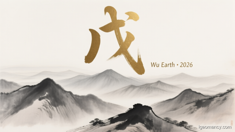 Wu Yang Earth Day Master BaZi Forecast: August 5, 2026 — 辛亥 Metal Pig Day | iGeomancy