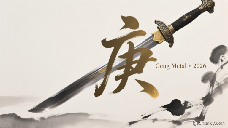 Geng Yang Metal Day Master BaZi Forecast: August 5, 2026 — 辛亥 Metal Pig Day | iGeomancy