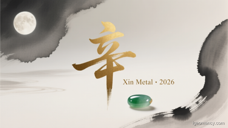 Xin Yin Metal Day Master BaZi Forecast: August 5, 2026 — 辛亥 Metal Pig Day | iGeomancy