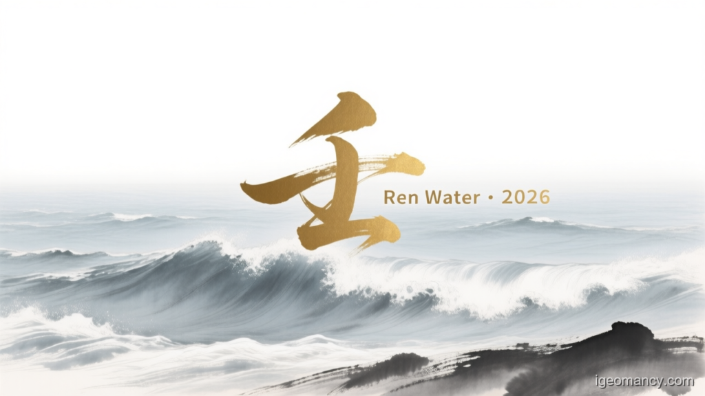 Ren Water · 2026 — Ren Yang Water Day Master BaZi Forecast: August 5, 2026 — 辛亥 Metal Pig Day | iGeomancy