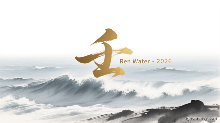 Ren Yang Water Day Master BaZi Forecast: August 5, 2026 — 辛亥 Metal Pig Day | iGeomancy