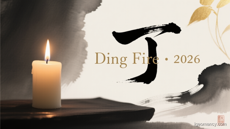 Ding Yin Fire Day Master BaZi Forecast: August 6, 2026 — 壬子 Water Rat Day | iGeomancy