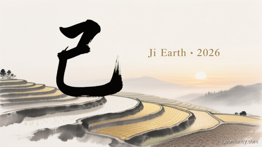 Ji Earth · 2026 — Ji Yin Earth Day Master BaZi Forecast: August 6, 2026 — 壬子 Water Rat Day | iGeomancy